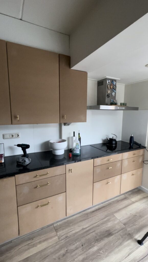 Keuken before wrappen